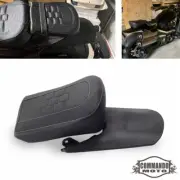 Pillion Rear Seat Pad w/ Fender Extension For Harley Sportster S RH1250S 2021-up