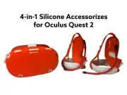 JCOS 4-in-1 Silicone Accessories for Oculus Quest 2