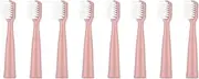 NWHEJIRM Replacement Toothbrush Heads， Compatible For Jianpai S12 Electric Toothbrush Bristles(8pink)