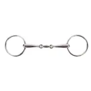 Lozenge Link Loose Ring Snaffle Bit - 16mm Width - 4 1/2