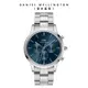 【Daniel Wellington】DW 手錶 Iconic Chronograph 42ｍｍ極地藍三眼精鋼錶藍錶盤