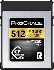 CFexpress 4.0 Type B GOLD 512GB Card (3400MB/s Max Read 3000MB/s Write) Professional Grade Digital Official Imported Product (Amazon.co.jp Exclusive)