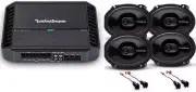 2004-14 Ford F150 Rockford Fosgate Punch Package 6x8" Speakers (4) P1683 6" x 8