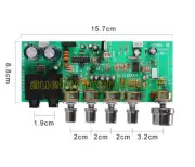 NEW PT2399 Microphone Audio Amplifier Board Karaoke Plate Reverb Preamplifier