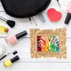 Nail Art Holder Display Oval Picture Frame Nail Art Display Frame