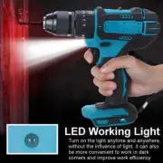 3 IN 1 13mm Cordless Electric Drill Screwdriver Rechargeable Impact Drill Hammer