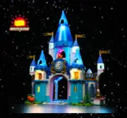 Brick Shine -GC Light Kit for Lego Cinderella & Prince Charming's Castle 43206