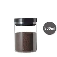 在飛比找Yahoo!奇摩拍賣優惠-HARIO 咖啡保鮮罐-黑色 800ml／MCN-200B