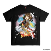 CARDCAPTOR SAKURA GEEKS RULE 15 SILKSCREEN PRINTING T SHIRT Size L JAPAN New