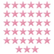 33 Pcs 5Star Patches Iron on Patches Pink Sew Embroidered 1.5IN