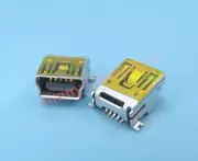 2x Mini USB Socket 5P Female Plug Connector Port Repair Replacement Part AU #A