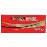 Sculpey Premo Modelling Clay Cadmium Red Hue 454g