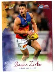 2018 Select Auskick card Dayne Zorko - Brisbane