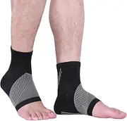 Ankle Support Brace, Foot Care Ankle Brace Ankle Support Compression Sleeve Socks, Eases Swelling & Heel Spurs, Ankle Brace Support, Increases Circulation(Size:XL)
