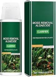 Pool Algaecide | Clarify and Controls Algae for Fountain,Fish Tank Water Purifier Algae Remover with Measuring Cup, Algae Control for Ponds and Fish Tanks, 100ml