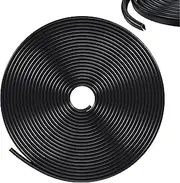5M Car Door Edge Protector Door Trim Moulding Edge Guard Rubber Strip Anti-Scratch, Black