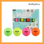 VOLVIK NEW TOON 2 PIECE GOLF BALL 3 TYPES X 4P