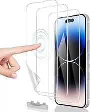 JDHDL [3 Pack] Hydrogel Film Screen Protector for iPhone 14 Pro Max/iPhone 14 Plus (6.7 inch), Soft TPU Transparent Protective Screen Protector Film (Not Tempered Glass)