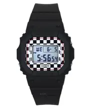 Casio Baby-G Skater Fashion Digital Black Resin BGD-565GS-1 100M Ladies Watch