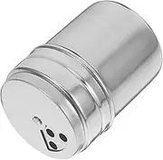 Stainless Steel Seasoning Jars Dredge Shaker Lid Spice Jars Airtight Lids Salt Pepper Containers Kitchen Essential