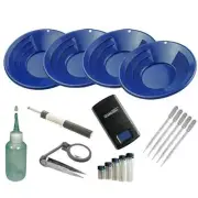 PJ9B1 Blue Gold Pan Panning Kit