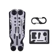 Pj1010 Multitool Folding Pocket Multi-Plier With Pliers Saw Screwdriver Edc Multitool Tools Kit For Fishing Hiking Camping