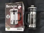12 oz French Press Coffee Tea Maker Camping Mini 304 Stainless Steel