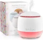 Aroma-Snooze Essential Oil Diffuser Vaporizer - Cool Mist Air Humidifier & Wh...