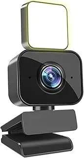 1080P 2K Full HD Webcam AF Web Camera Built in Adjustable Light Auto Focus Microphone USB Computer Camera Plug and Play for PC Desktop Laptop Video Calling Conferencing Live Streaming Recording
