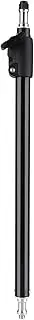 ANKROYU 45-74cm Light Stand Extension Rod, Adjustable Extension Rod, Arm Stand Extension Rod, Tripod Extension Rod, Studio Extension Pole, for Light Microphone Arm Stand