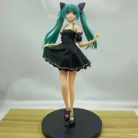 在飛比找Yahoo!奇摩拍賣優惠-初音家族project歌特禮服初音巡音mikufufu手辦擺