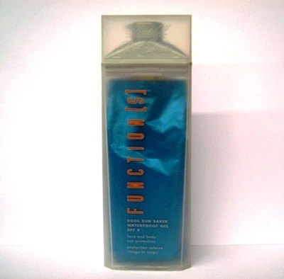 DAVIDOFF COOL WATER COOL SUN SAVER WATERPROOF GEL SPF 8 / 5.0 OZ BOTTLE