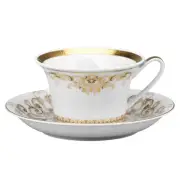 NEW Rosenthal Versace Medusa Gala Teacup & Saucer Set