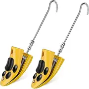 [HUOZHIHUN] Boot Stretchers for Cowboy Boots, 2 Pieces Cowboy Boot Stretcher Stretch Height for Men's Women's Thick Feet, Shoe Boot Stretcher for Men's Size 7-13'' & Women's Size 8-13'', Yellow, Men's