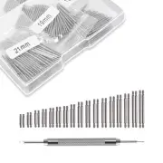 460 Pcs 6-25mm Diameter 1.5mm Stainless Steel Watch Band Spring Bars Link Pin...
