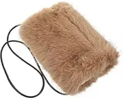 [CATIEBYE] Delicate Warmer Pouch Women's Hand Muff Portable Furry Muff for Winter