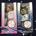 美國職棒 大聯盟 MLB 洋基 王建民 紀念小熊 情人組