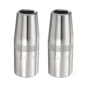 2pcs Mig Welding Gun Nozzle 1/2" Orifice KP2742-1-50R Gas Welding Gun Nozzle
