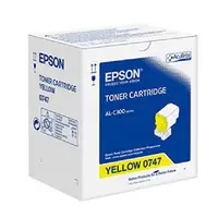 在飛比找PChome24h購物優惠-EPSON C13S050747 原廠黃色碳粉匣 適用機種: