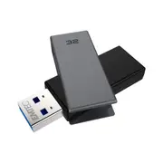 EMTEC 32GB USB 3.1 Flash Drive – Swivel, Keychain, 20MB/s Read, 10MB/s Write