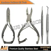 Manicure Pedicure kit Tools Heavy Duty Cutter Toenail Lifter Chiropody File