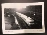 POSTCARD UNPOSTED CANTON AREA RAILROADS- AMTRAK TURBO TRAIN -REPRO