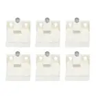 6pcs Replacement Brackets Accessory for Standard Pull Cord Blinds and Shade