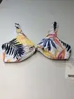 Calia Women's Swim Calia Tie Front Bikini Top Multicolor Size XXL
