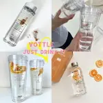 韓國 文創 VOTTLE 時間水瓶 JUST DRINK IT 水壺 水瓶 塑膠瓶 現貨 *LA BELLA SHOP*｜滿額現折$100