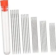 KALLORY Pcs Big Eye Hand Sewing Needles Yarn Sewing Needles for Home Use Random