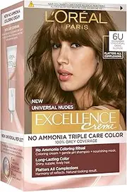 L'Oreal Paris Excellence Creme Nudes 6U Universal Dark Blonde