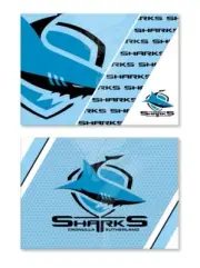 NRL Magnet Set of 2 - Cronulla Sharks - Set of Two Magnets