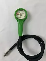 Sopras Sub Mini Nitrox Air Pressure Gauge with HP Hose Italian Made Scuba Dive