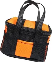 RC -Hobby Model Memory Pocket, Decoration, DIY Replacement, Mini -Accessories -Modell -Auto -Auto -Travel Pack for 1: 8 1:10 RC Vehicle, Orange Handbag